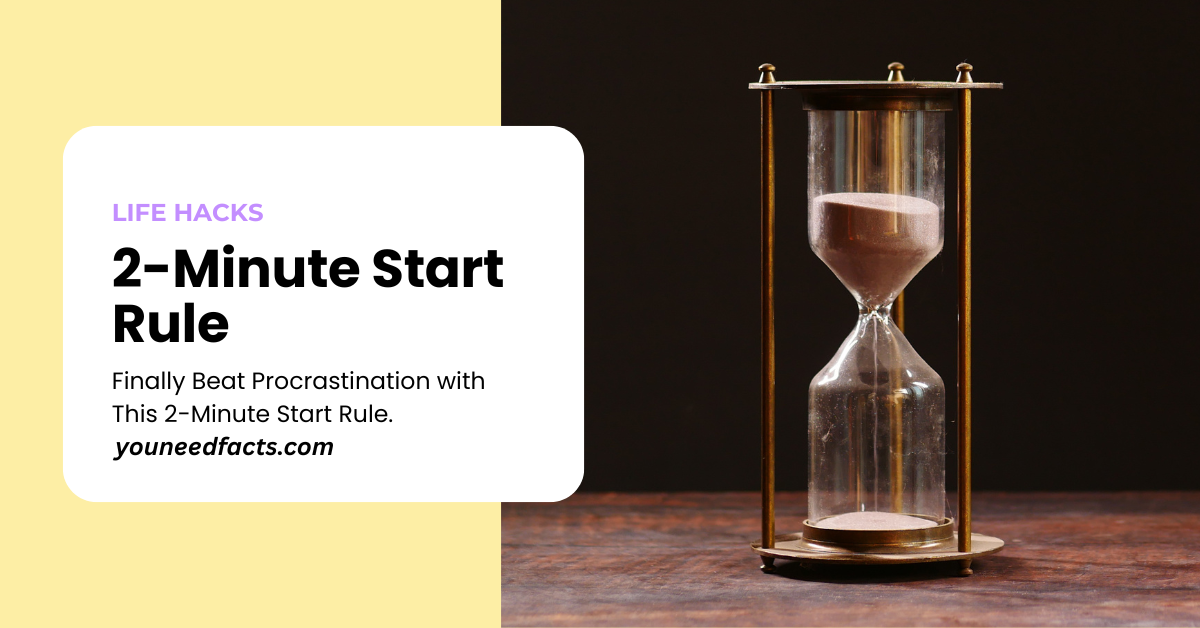 2-minute start rule